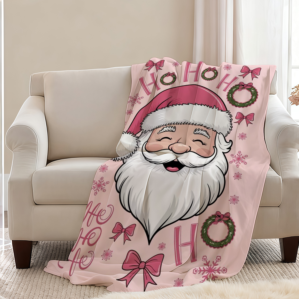 Pink Christmas Blanket Throw S - Christmas Throw Blanket review and price