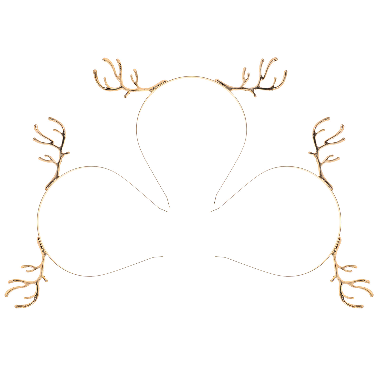 3Pcs Cute Reindeer Antler Head - Reindeer Antlers Headband review and price