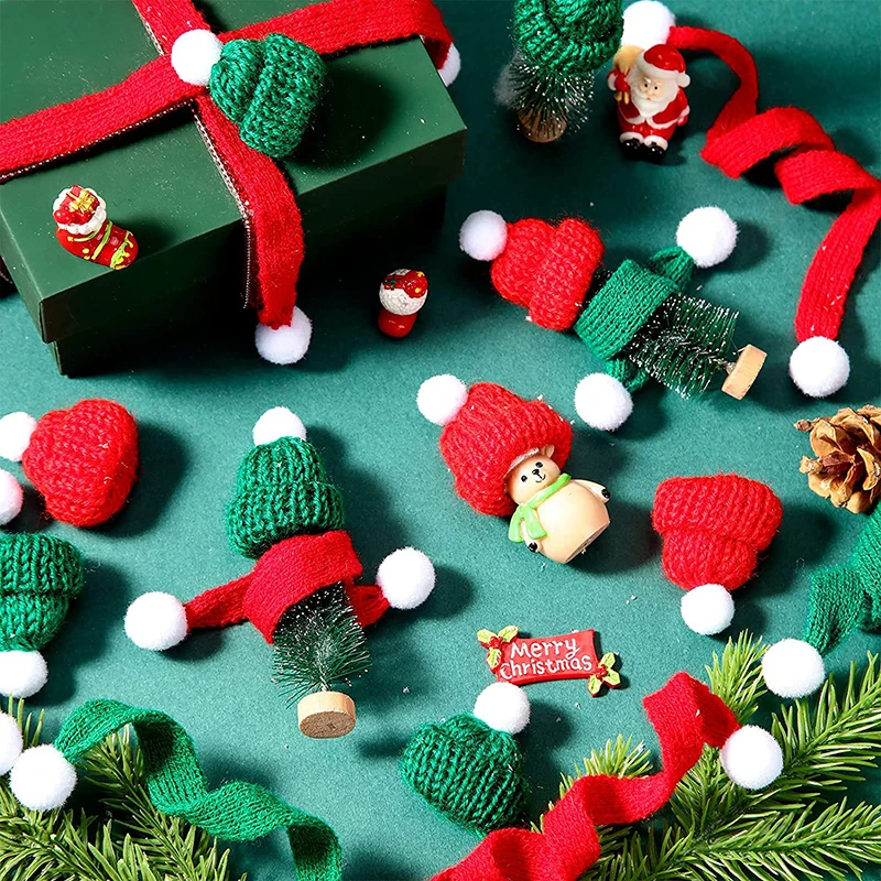 1-10pcs Christmas Doll Mini Fi - Santa Hat Plush review and price