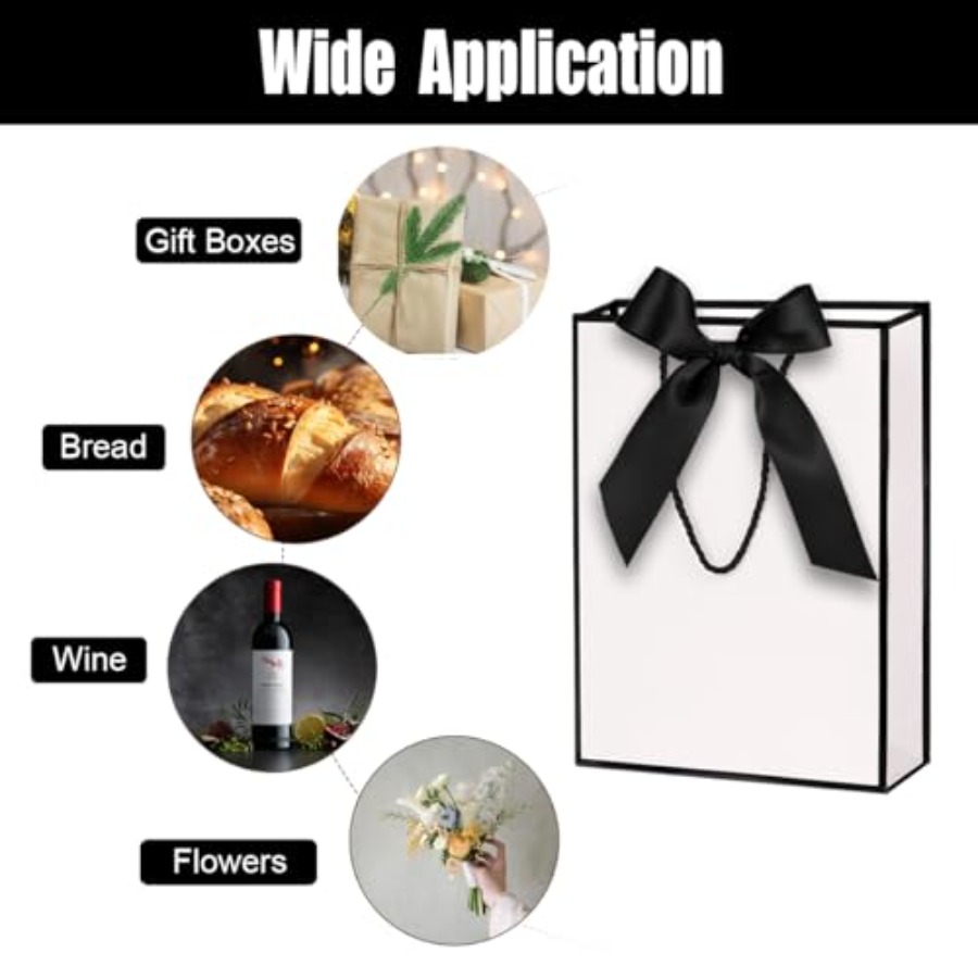 Gift Bags for Presents, 2 Pack - Ribbon Bow Gift review and price