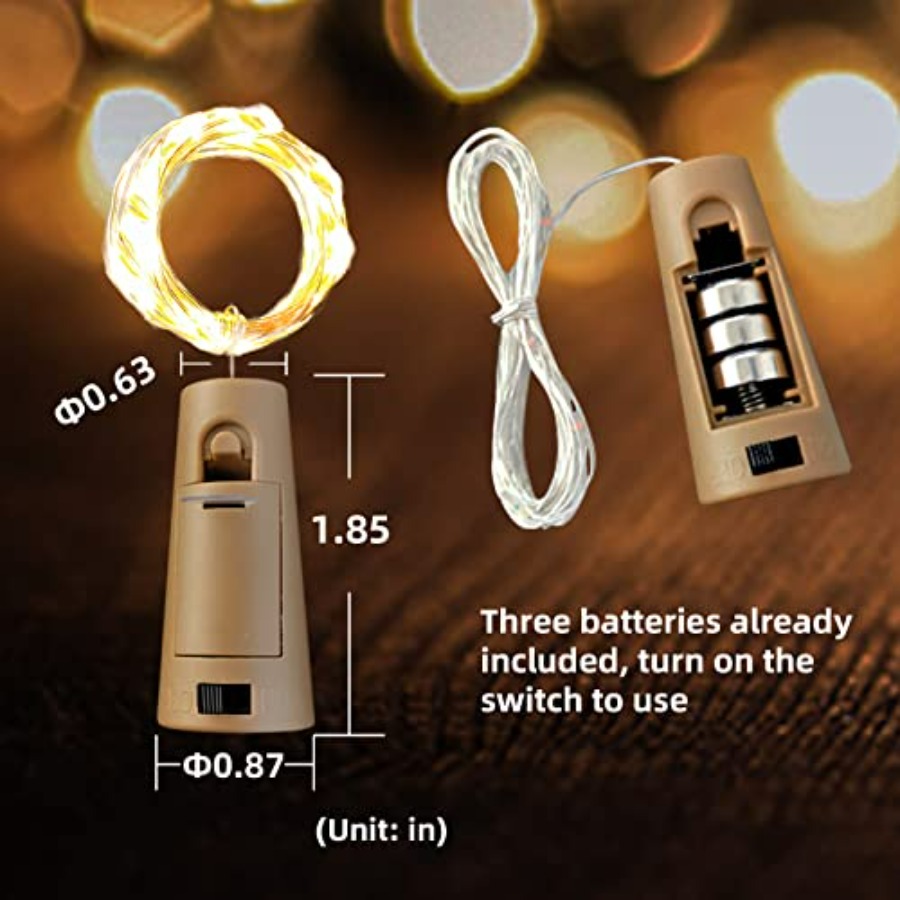 Wine Bottle Lights with Cork,  - Led Fairy String Lights review and price
