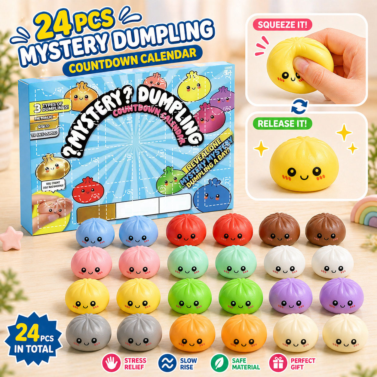 New 24pc Surprise Dumplings My - Advent Calendar Gift review and price