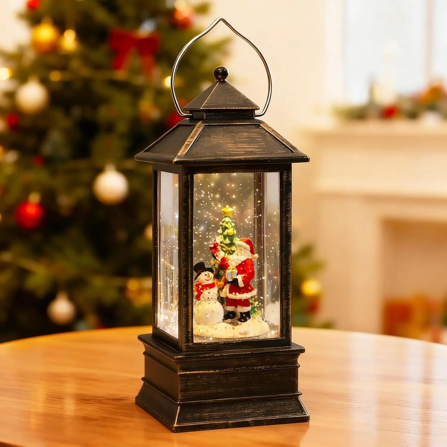 Christmas Snow Globe Lantern w - Snow Globe Musical review and price
