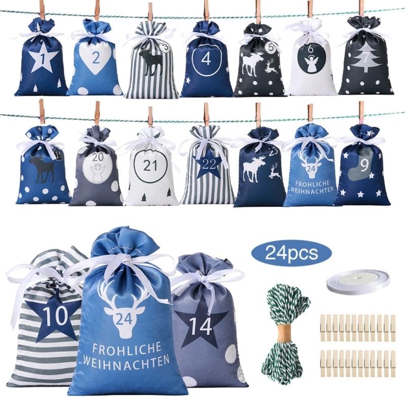 Christmas Advent Calendar Bags - Advent Calendar Gift review and price
