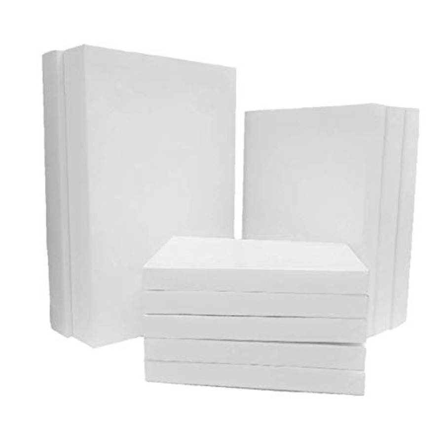 Set of 10 White Gift Wrap Boxe - Gift Box Wrap Set review and price