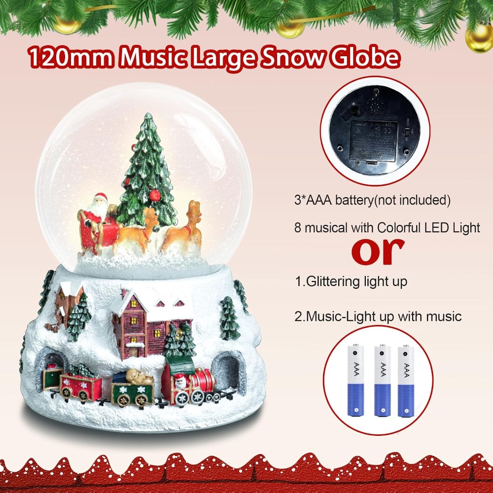 5.9-Inch Musical Snow Globe wi - Snow Globe Musical review and price