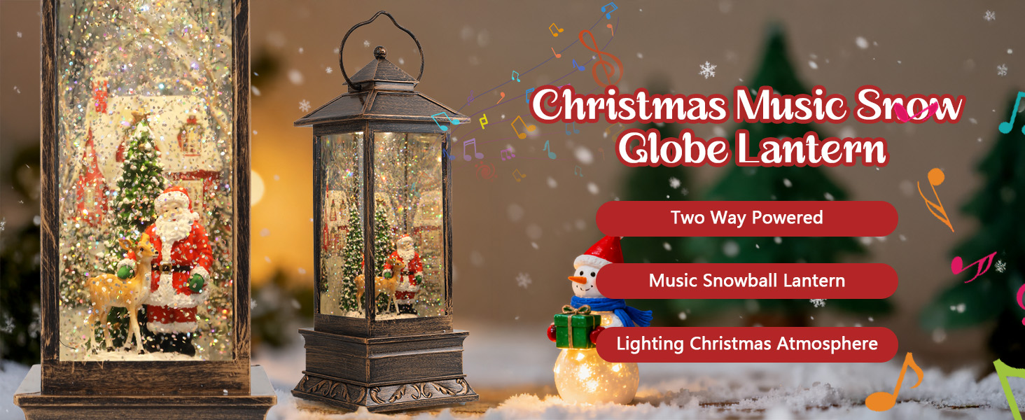 2025 Christmas Gift Musical Sn - Snow Globe Musical review and price