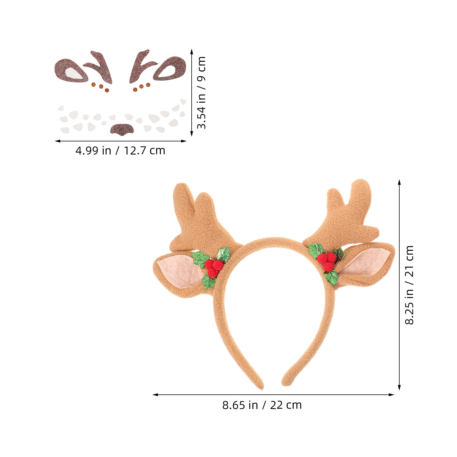 4Pcs Reindeer Antler Headband  - Reindeer Antlers Headband review and price