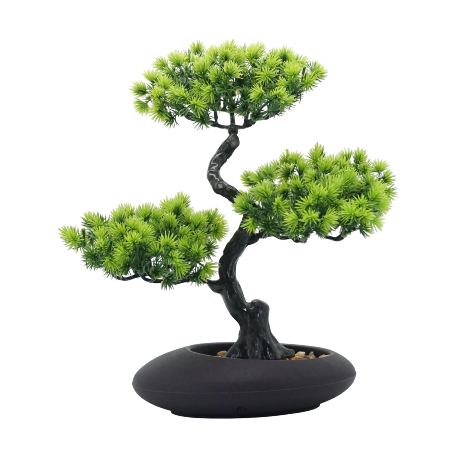Artificial Potted Greeting Pin - Christmas Tree Artificial review and price