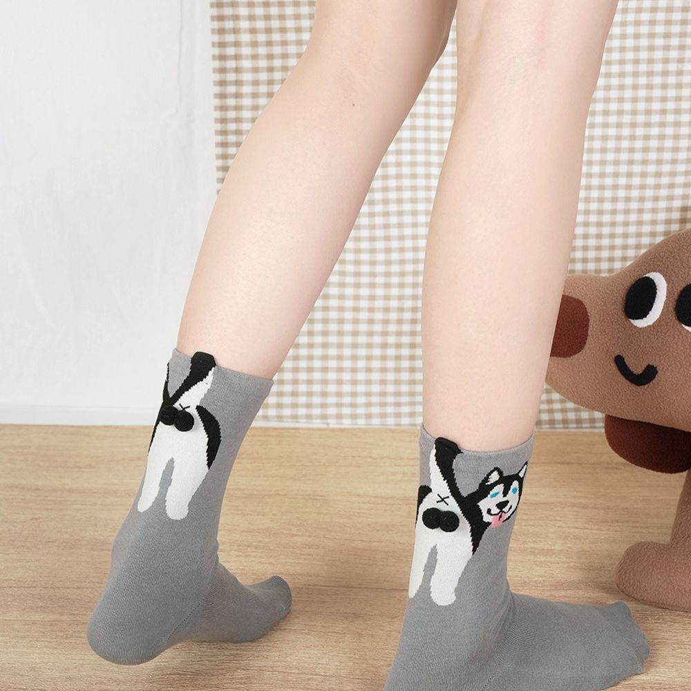 Couple Cat Egg Socks 3D Funny  - Christmas Stocking Hanging review and price