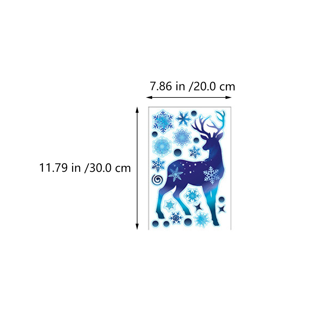 9 Sheets Christmas Window Deca - Snowflake Window Decal review and price