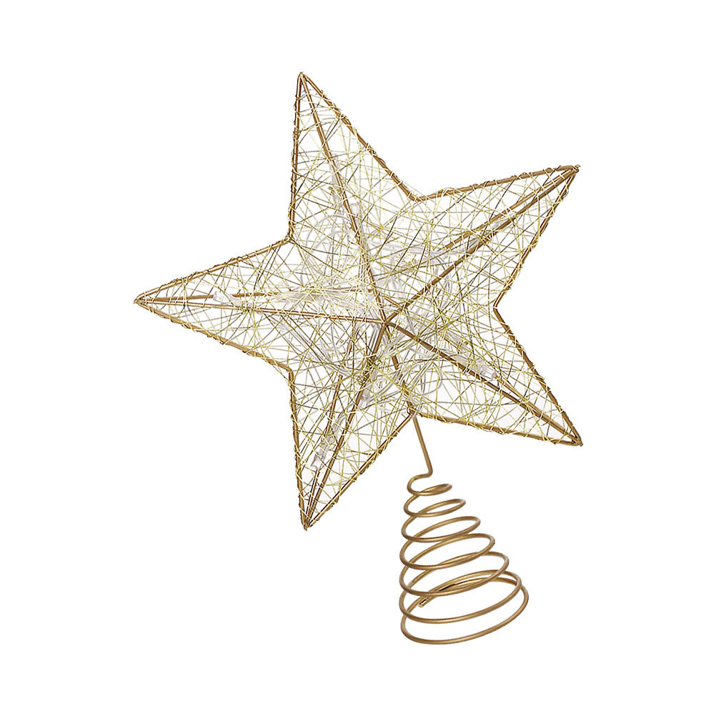 1Pcs LED Five-Pointed Star Chr - Star Tree Topper review and price