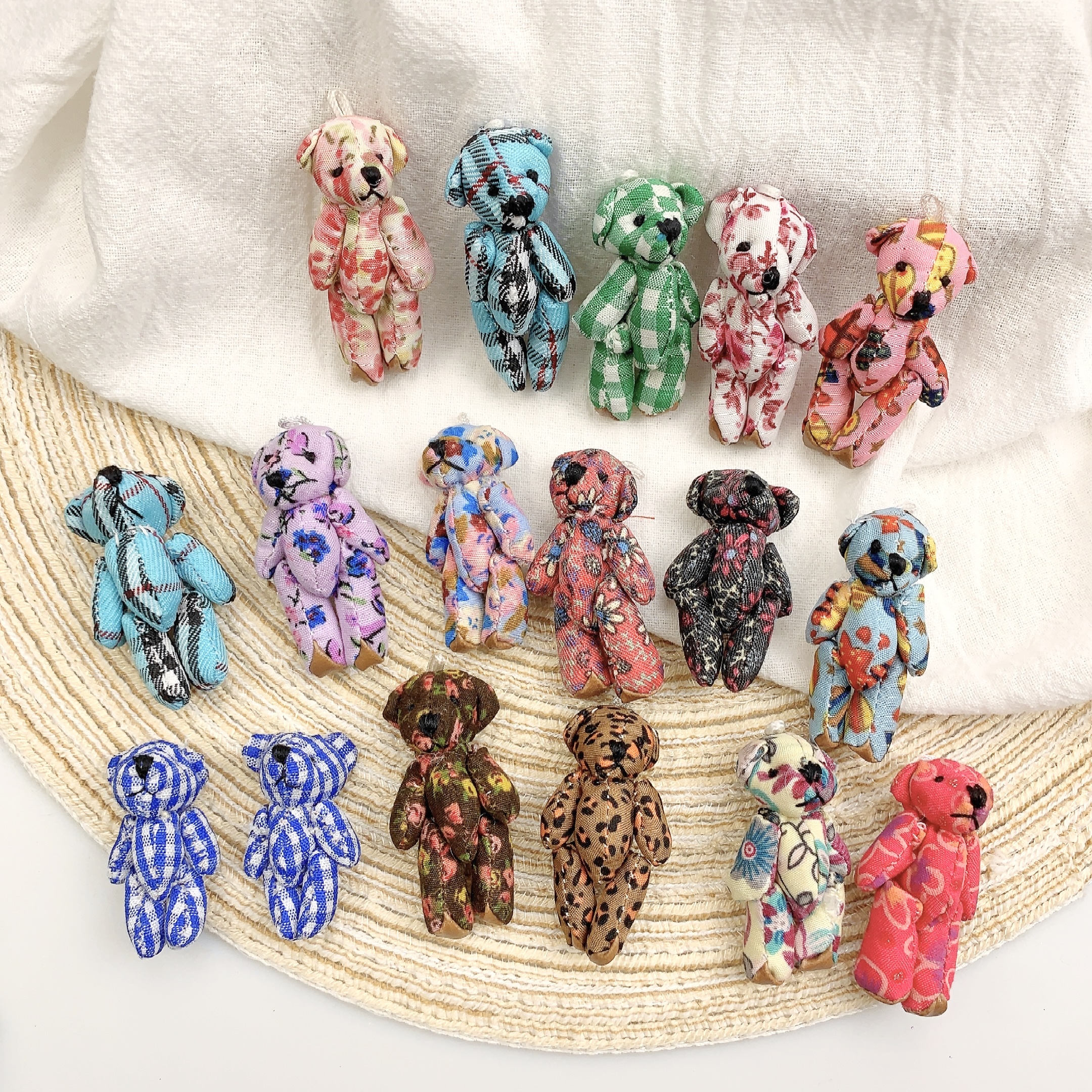 10pcs Mini Joint Bears Plush K - Christmas Throw Blanket review and price