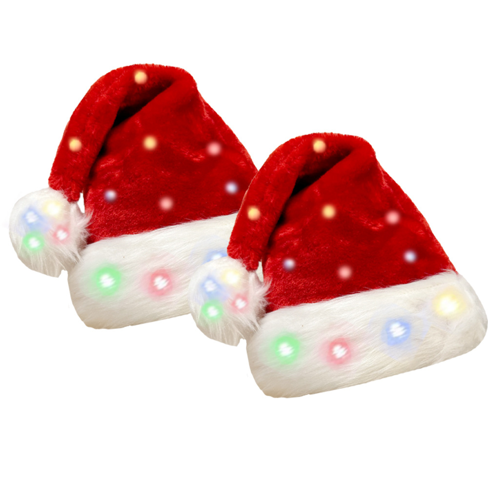 Christmas hat LED light plush  - Santa Hat Plush review and price